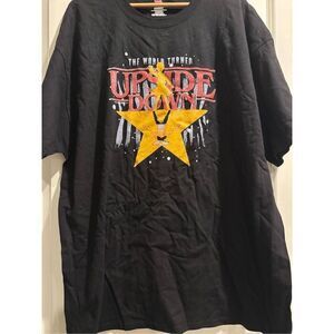 The World Turned Upside Down T-shirt size 2XL